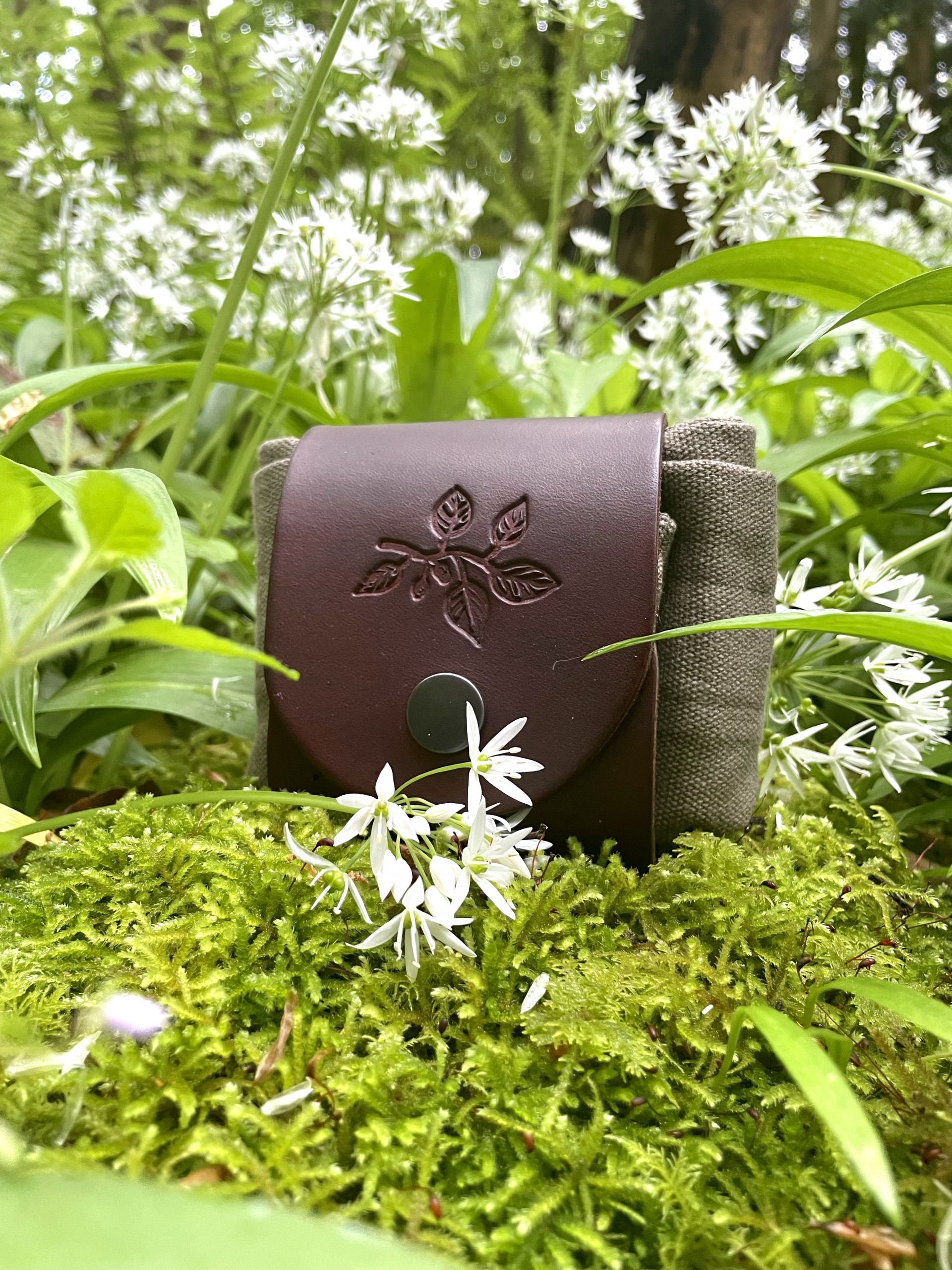 Foraging Belt Bag - Beech Leaf Design - Image 7