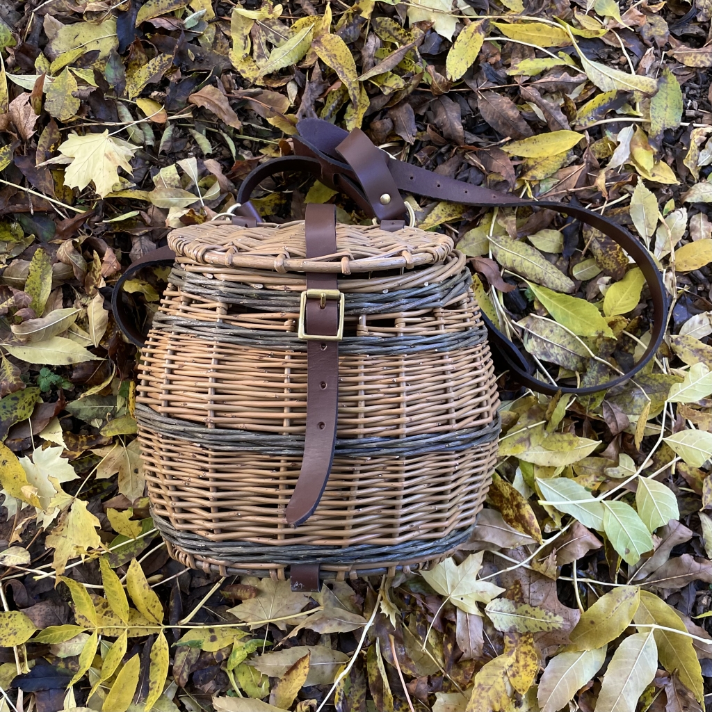 Willow Foraging Basket with Shoulder Strap Foraging