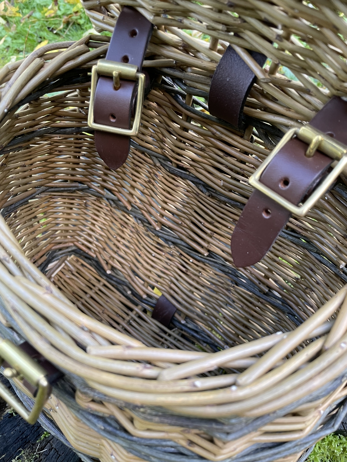 Willow Foraging Basket with Shoulder Strap Foraging
